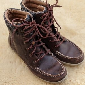 Sperry Leather Topside Boots Sz 6.5